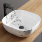 Preview: Aufsatzwaschbecken 42 cm marmor
